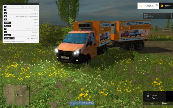 farming simulator 2015 mod gruzovik gazel i pricep