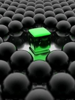 Green and black