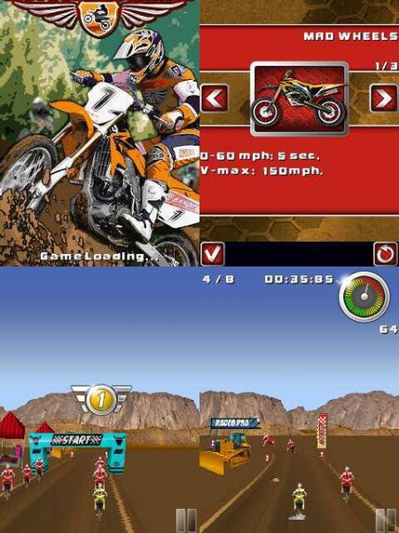 Motocross Mania 320x240 E71