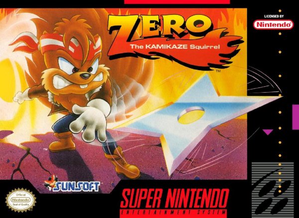 Zero the Kamikaze Squirrel (U)