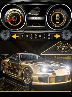 Turbo gold car player спидометр