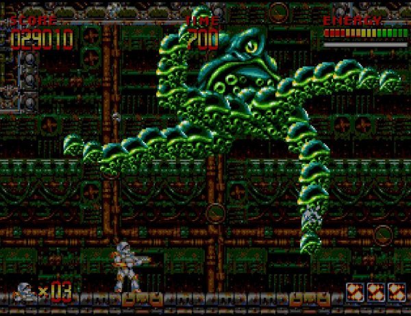 Mega Turrican (БЕССМЕРТИЕ)