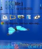 Blue Butterfly by Storm