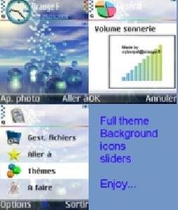 3D bubble theme