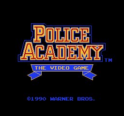 Police Academy NES Unreleased Prototypes