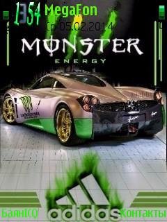 Turbo car adidas monster