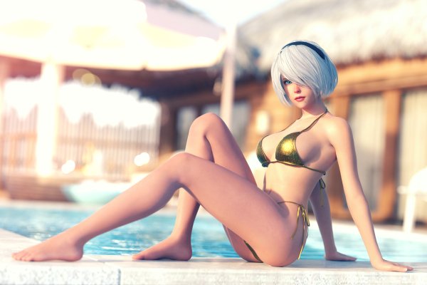 Golden Bikini - 2B (1) [High-res]