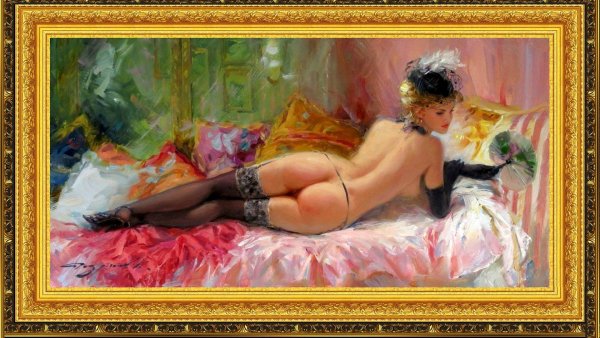 Блондиночка