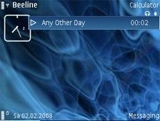 Abstract Blue YI by ICEman для E61