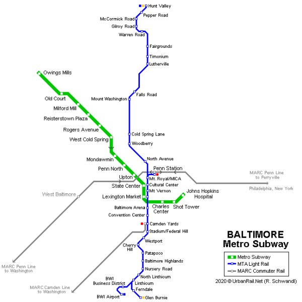 Baltimore-map