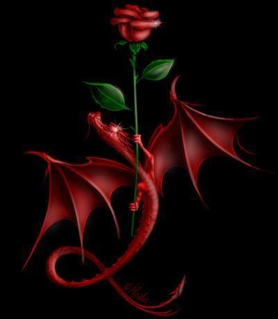 DragonWithRose