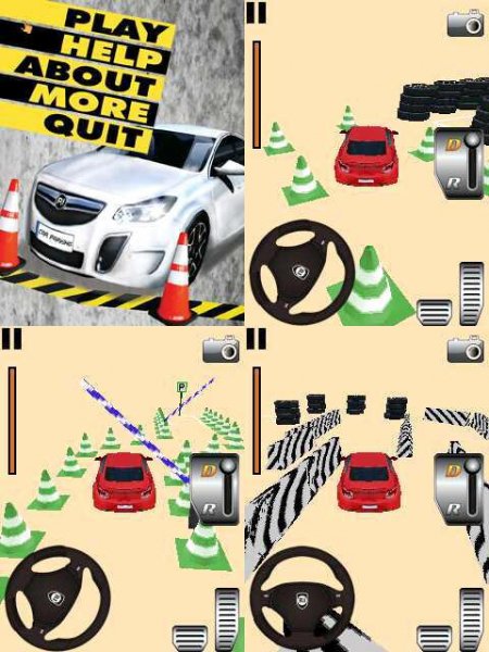 3D CarParking 240x320 Cracked