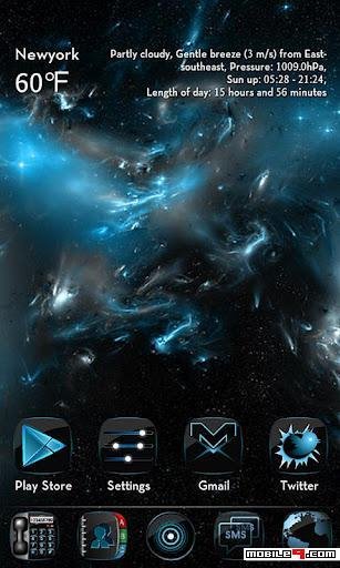 New Century Go launcher Ex theme