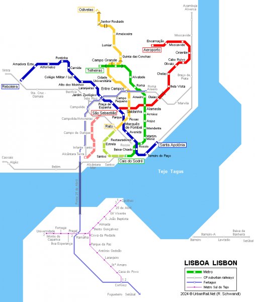 Lisboa-map