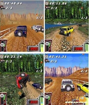 3D HUMMER Jump and Race