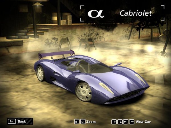 NFS МW-alphacabriolet