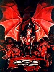 Грудастая вампирша