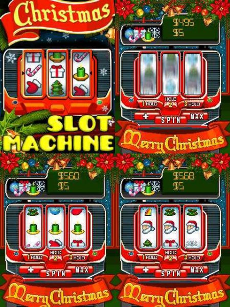 Slot Machine Christmas 128x160 6255