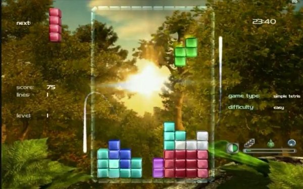 Tetris 5000 setup