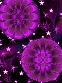 Фиолетовый абстракт