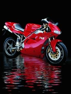 Honda moto animated