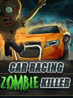 car racing zombie killer 240x400 ts