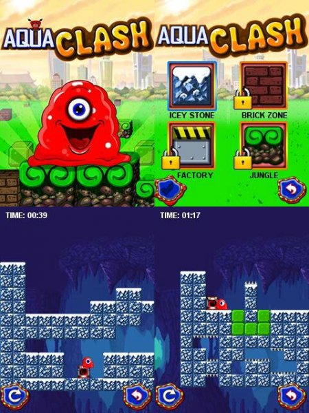 Aqua clash 240x320