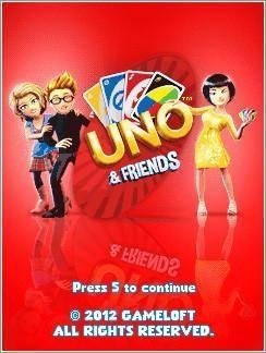 Uno with Friends RU Nokia s40 240x320