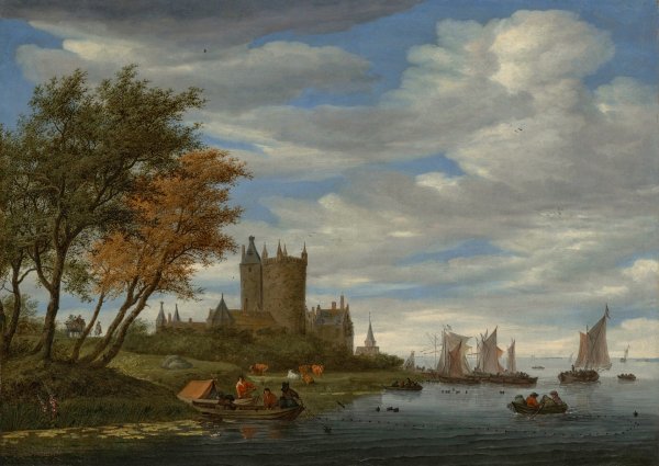 IMG viter59 Salomon Van Ruysdael 1602-1670
