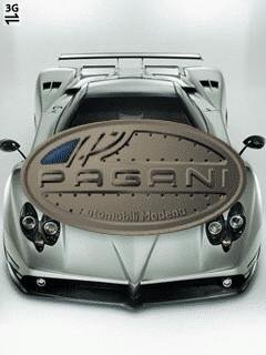 Pagani zonda car анимация