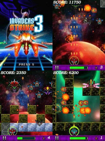 Invaders Strike-3 320x240