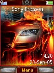 Fire car