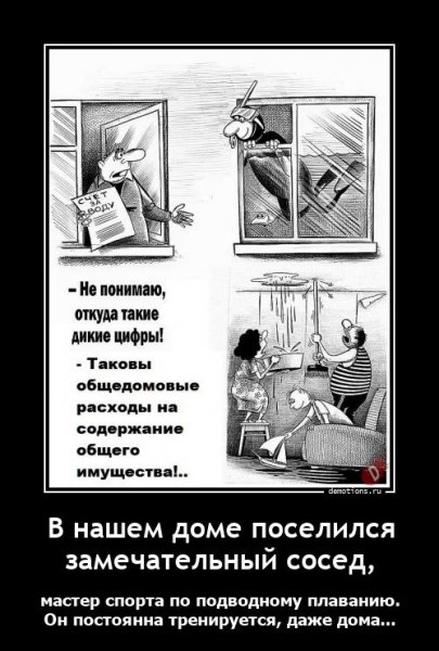 В нашем доме поселился замечательный сосед