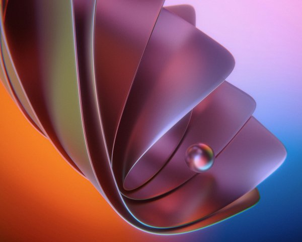 Purple-gradient-sphere-pink-smooth