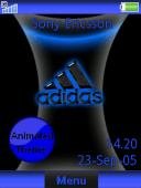 blue adidas