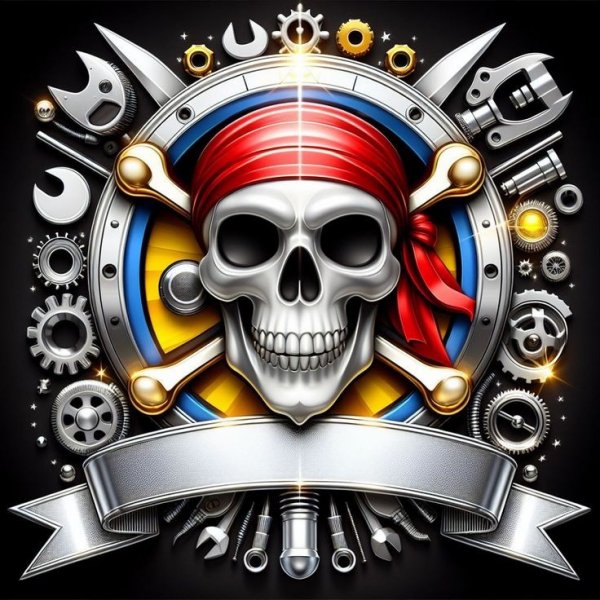 Череп механика