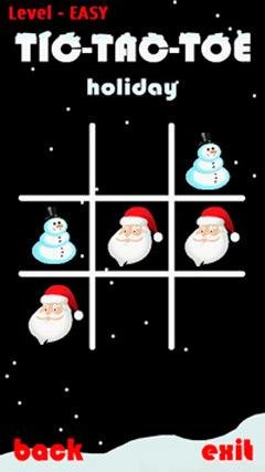 Tic Tac Toe Holiday
