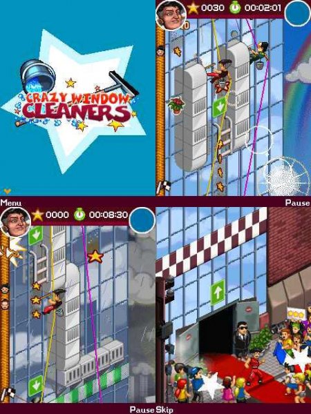 Crazy Window Cleaners 240x320 N95