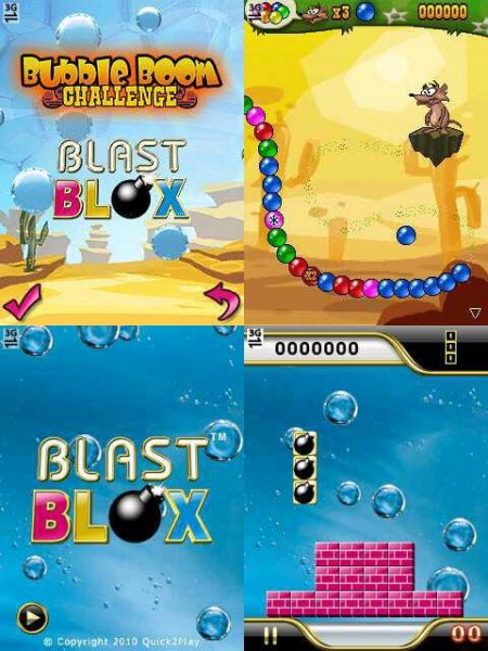 2 in 1 Bubble Blaster SE 128x160