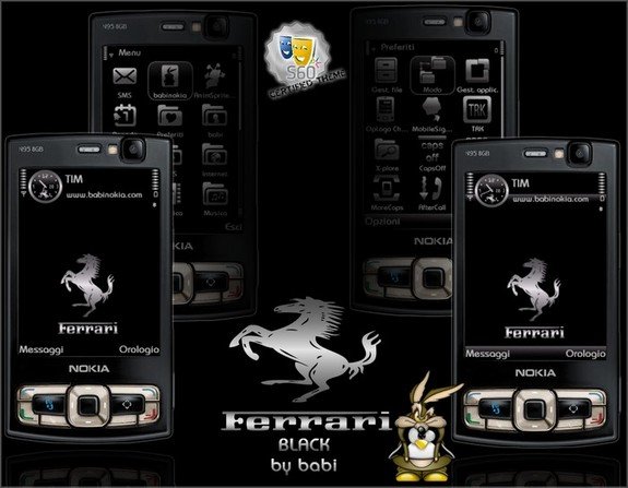 Ferrari black by babi