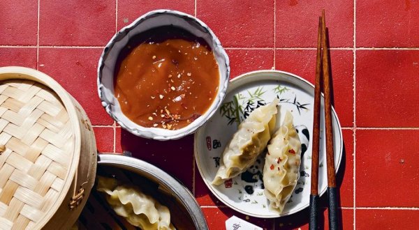 Кисло-сладкий соус для мясных дамплингов