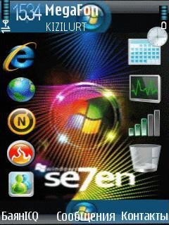 Animated windows 7 neon