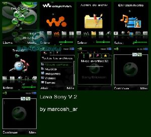 Lava Sony Verde Flesh