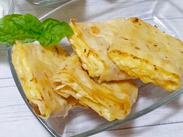 Вкуснятина к чаю из лаваша ( 10 минут )