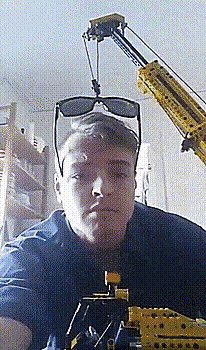 deal with it, lego, gif