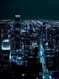 NEON SKYLINES CHICAGO BY NITROPEN