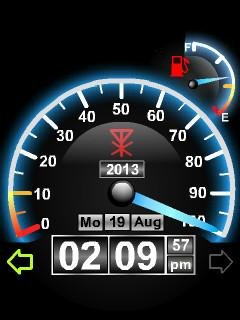 Ivashka944- Спидометр заряд батареи флэш часы