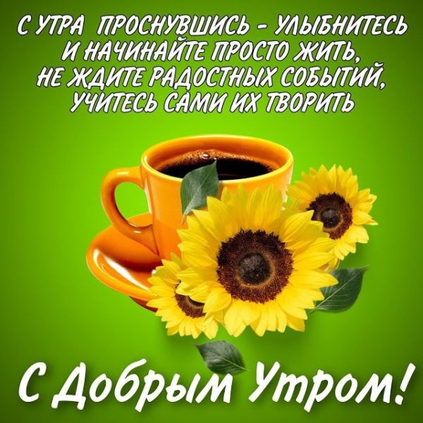 С добрым уторм!