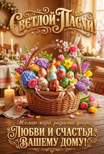Светлой Пасхи