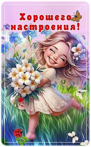 Открытка хорошего настроения